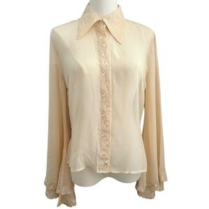 VINTAGE MASSIMO SILK BLOUSE